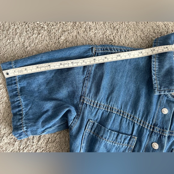 Juicy Couture NWT Denim Barbie Style Romper - Picture 8 of 9